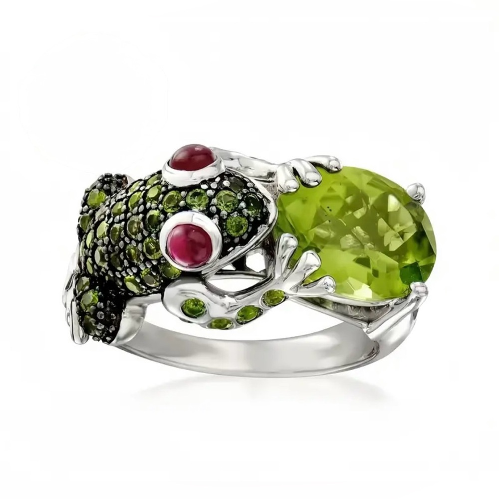 HYPOALLERGENIC FROG RING - Picture 6 of 6